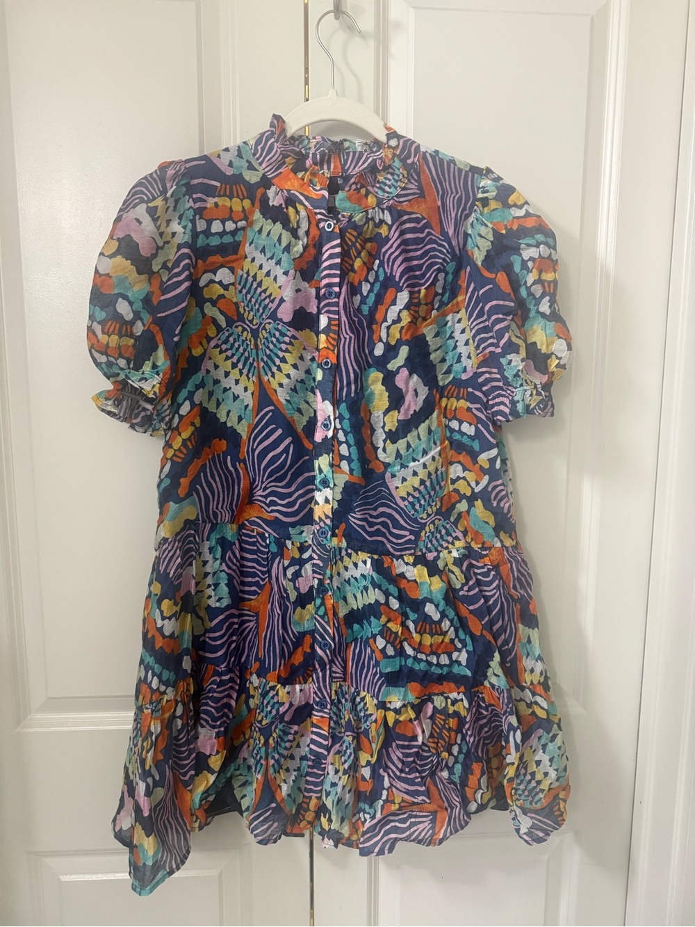 TCEC - BLUE SAMIRA DRESS - Picture 2 of 4